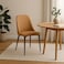 Single Fabric Chair - 98x45x50 - Coffee