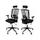 Swivel Office Chair (126 x 68 x 58) - Black