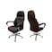 Swivel Office Chair 133x75x75 Brown