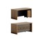 مكتب خشب -بني- 120×60×75سم