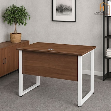 Wooden desk - light brown - 120 x 60 x 75 cm