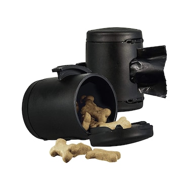 صندوق متعدد الإستخدامات لتخزين المكافآت أو أكياس القمامة من فلكسي - أسود