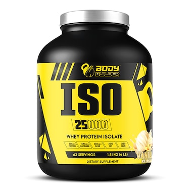 BODY BUILDER ISO 25000 VANILA ICE CREAM 4LB