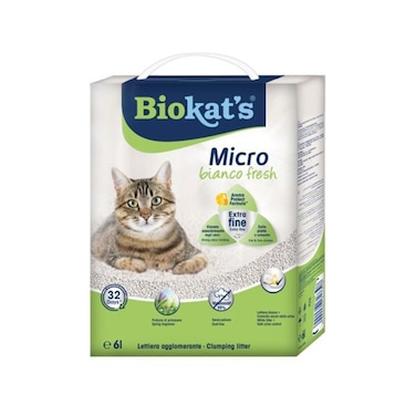 Biokats Micro Bianco Fresh Cat Litter -  6 L