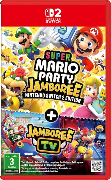 Nintendo Switch 2 Super Mario Party Jamboree + Jamboree Tv Upgraded Edition - KSA Version
