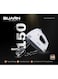 Buarn Professional Hand Mixer With 7 Adjustable Speeds, 150W Full Copper Motor, Overheat Protection, Push-Button Eject, Beaters And Dough Hooks Included, MK-T15A