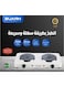 Buarn Professional Electric Double Hotplate With Dual 155mm Cast Iron Plates, Adjustable Temperature, And Overheat Protection, 2000W Power, HP-T215W