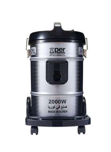 Xper Drum Vacuum Cleaner, 2000 Watt, 21 L., XPVC-20W21L