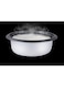 Palson Electrical Rice Cooker 1.8L, Non-Stick Coating For Easy Cleaning, Includes Aluminum Steamer, White - 40024