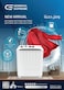 GSTT10XW General Supreme Twin Tub Semi Automatic Washing Machine 10KG, White,GSTT10XW