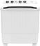 GSTT10XW General Supreme Twin Tub Semi Automatic Washing Machine 10KG, White,GSTT10XW