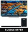 HAIER TV,OLED,65Inch, (SMART AI-4K UHD - Google TV - Gaming 120Hz - HDMI 2.1, Bluetooth 5.1 - Dolby Vision and Audio - HDR10), H65C900UX + Free gift Haier Sound Bar With Subwoofer, HSD3A040B, Black