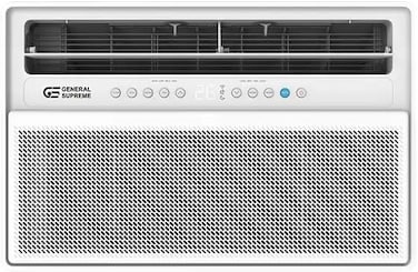 مكيف هواء سبليت للنافذة GS18INC من جي اس جنرال سوبريم، مكيف انفرتر، واي فاي، 18 ألف وحدة، بارد (غير شامل التركيب)