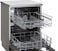 GS General Supreme 8 Programs 15 Places Dishwasher, Silver (Installation Not Included)