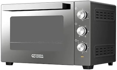 GS General Supreme GSEO48GQ Electric Oven, 48L, 2000W, 60Hz, 3 Switch Control, 100-250 Degree