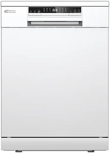 GS General Supreme GSDW1536WGA Supreme, Dishwasher, 6 Programs, 15 Place, 3 Rack, White (Installation Not Included)