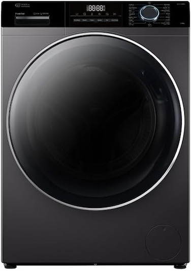 GS General Supreme Front Load Washing Machine 12 Kg Wash/8 Kg Dry, 14 Programs, Inverter, GSFL1208DH, Dark Silver (Installation Not Included)