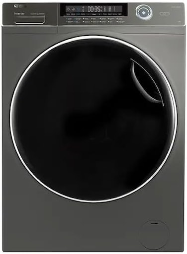 GS General Supreme Front Load Washing Machine 15 Kg Inverter, GSFL150WH, Dark Silver (Installation Not Included)