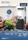 GS General Supreme GSBL15SM Electric Blender 1.5L With Grinder, Glass Jar, 600 Watts, Black