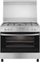 Frigidaire 126.9 Liter Stainless Steel Gas Cooker With Grid Runners, FNGC90JGRS (Installation Not Included)
