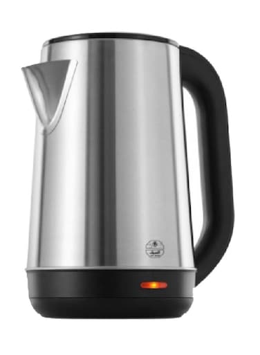 غلاية ماء كهربائية السيف 2 لتر 2200 واط E03223 أسود/فضي