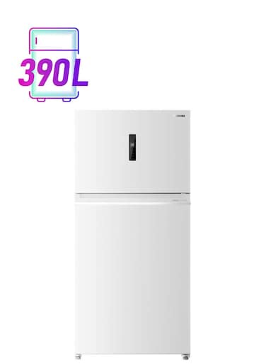 ثلاجة توشيبا 13.8 قدم مكعب مع فريزر 5.8 قدم مكعب مع عاكس 365 كيلو وات GR-Rt735WE-PMU(01) أبيض (غير شامل التركيب)