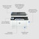 HP طابعة ليزر جيت برو MFP 3103fdw (3G632A)