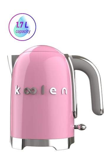 كولين غلاية كهربائية - 1.7 لتر، 2200 وات 800102043 وردي