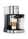ماكينة صنع قهوة الإسبريسو والكابتشينو واللاتيه من السيف إليك، سعة 1.2 لتر، 1470 واط، E03429، فضي/أسود