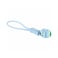 Coockoo Ball with Rope Loop Catch Me Dog Toy - Blue/Green