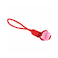 Coockoo Ball with Rope Loop Swing Me Dog Toy - Red/Pink