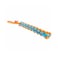 Coockoo Twisting Tugger Dog Toy - Blue/Orange