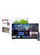 سرين شاشة LED سمارت 65 بوصة، بدقة 4K UHD، بدون إطار، بنظام WebOS، - SRET-65S4KW1