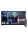 سرين شاشة LED سمارت 65 بوصة، بدقة 4K UHD، بدون إطار، بنظام WebOS، - SRET-65S4KW1