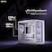 Majesty Mavera Pro Mid Tower PC Case, 7 Pre-Installed Infiniti ARGB Fans, ATX Support, 360mm Water Cooler Support, Type-C &amp; 2 x USB 3.0 Ports, Back-Connect Design, White