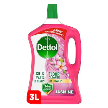 Dettol Antibacterial Floor Cleaner Jasmine Scent, 3L
