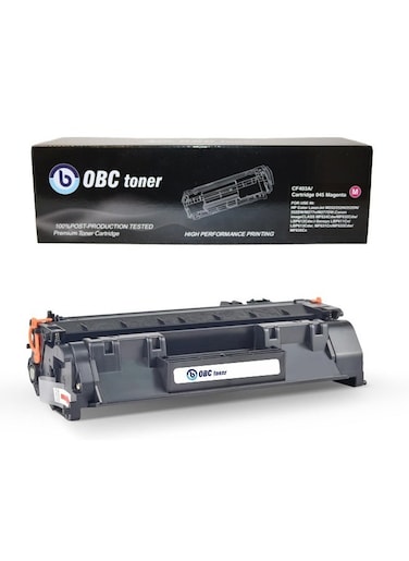 The HP 201A Magenta OBC Compatible Toner Cartridge delivers professional, high-quality printing with a print yield of up to 1,400 pages. Ideal for offices requiring accurate, color printing