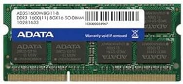 Adata DDR3L 1600MHz 4GB Laptop Memory SO-DIMM