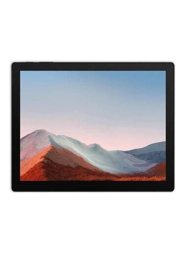 Microsoft Surface Pro7 Plus 2-In-1 Convertible Laptop With 12.3-Inch Touch Screen Display, Core i7 Processor, 16GB RAM, 512GB SSD, Windows 10 Pro, Intel Iris Xe Graphics Card, English/Arabic, Platinum
