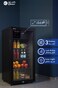 Dansat Refrigerator With Freezer, Single Door, 2.9 Feet, 83 Liters, DAN210SC, Black (Installation Not Included)