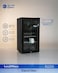 Dansat Refrigerator With Freezer, Single Door, 2.9 Feet, 83 Liters, DAN210SC, Black (Installation Not Included)
