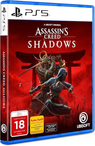 XTRIZ Assassin's Creed Shadows, PlayStation 5 Game, Arabic/English Version