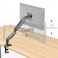 NB North Bayou Monitor Desk Mount Stand Full Motion Swivel Monitor Arm With Gas Spring For 17-30''Monitors(Within 4.4lbs To 19.8lbs) Computer Monitor Stand F80