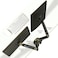 NB North Bayou Dual Monitor Desk Mount Stand Full Motion Swivel Computer Monitor Arm For Two Screens 17-27 Inch With 4.4~19.8lbs Load Capacity For Each Display F160
