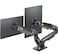 NB North Bayou Dual Monitor Desk Mount Stand Full Motion Swivel Computer Monitor Arm For Two Screens 17-27 Inch With 4.4~19.8lbs Load Capacity For Each Display F160