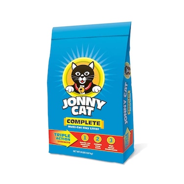 Jonny Cat Complete Multi-Cat Clay Cat Litter - 9.07 Kg
