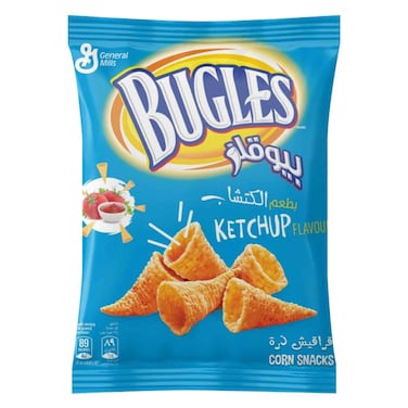 Bugles Corn Snack Ketchup Flavor 125g