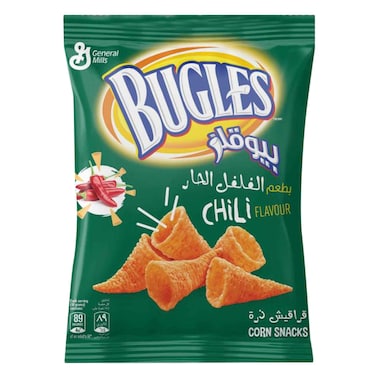 Bugles Corn Snack Chilli Flavor 125g