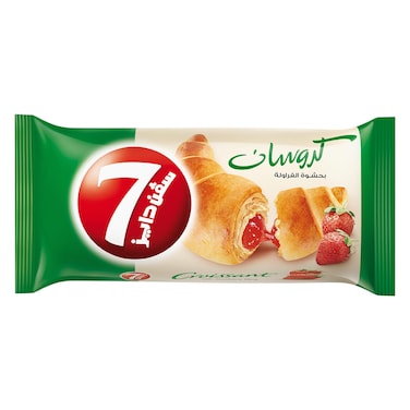 7 Days Croissant With Strawberry Filling 55g