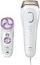 Braun Silk-Expert 5 IPL BD 5009 Hair Removal with SkinSpa Sonic Body Exfoliator, White/Bronze